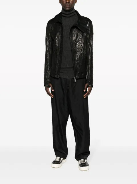 Isaac Sellam Experience high-neck ribbed-knit jumper