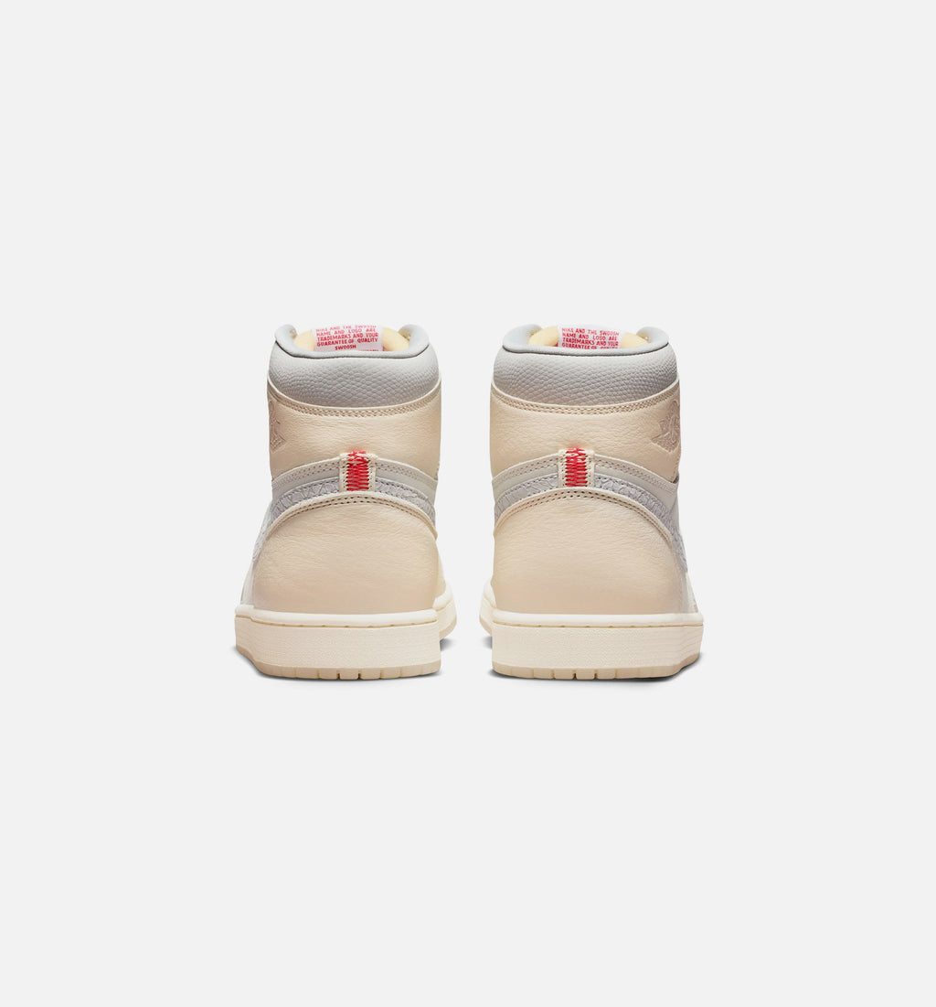 Air Jordan 1 Retro High OG Sail Men's Lifestyle Shoes - Sail / University Red / Pale Ivory / Coconut Milk