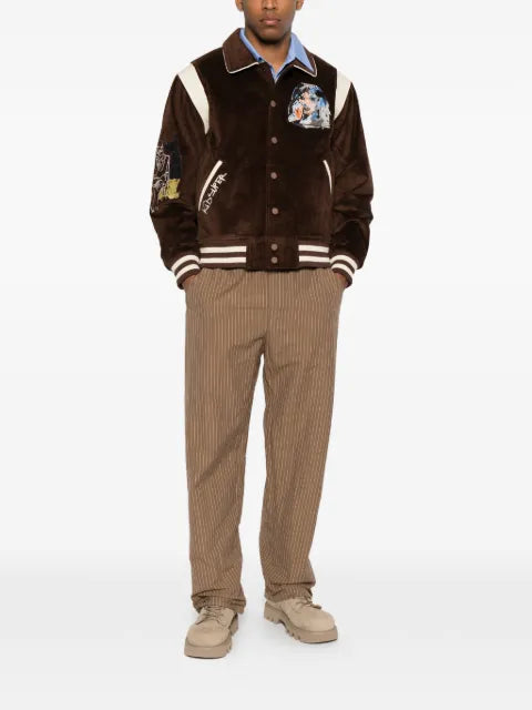 KidSuper embroidered corduroy jacket