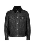 Billionaire workwear jacket in python leather