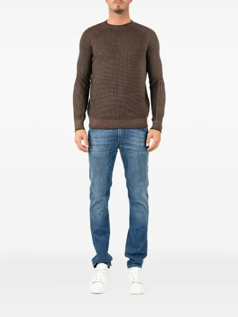 Al Duca D’Aosta 1902 ribbed-knit reversible sweater
