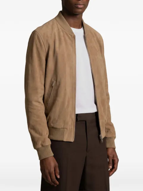 Arma Didier suede bomber jacket
