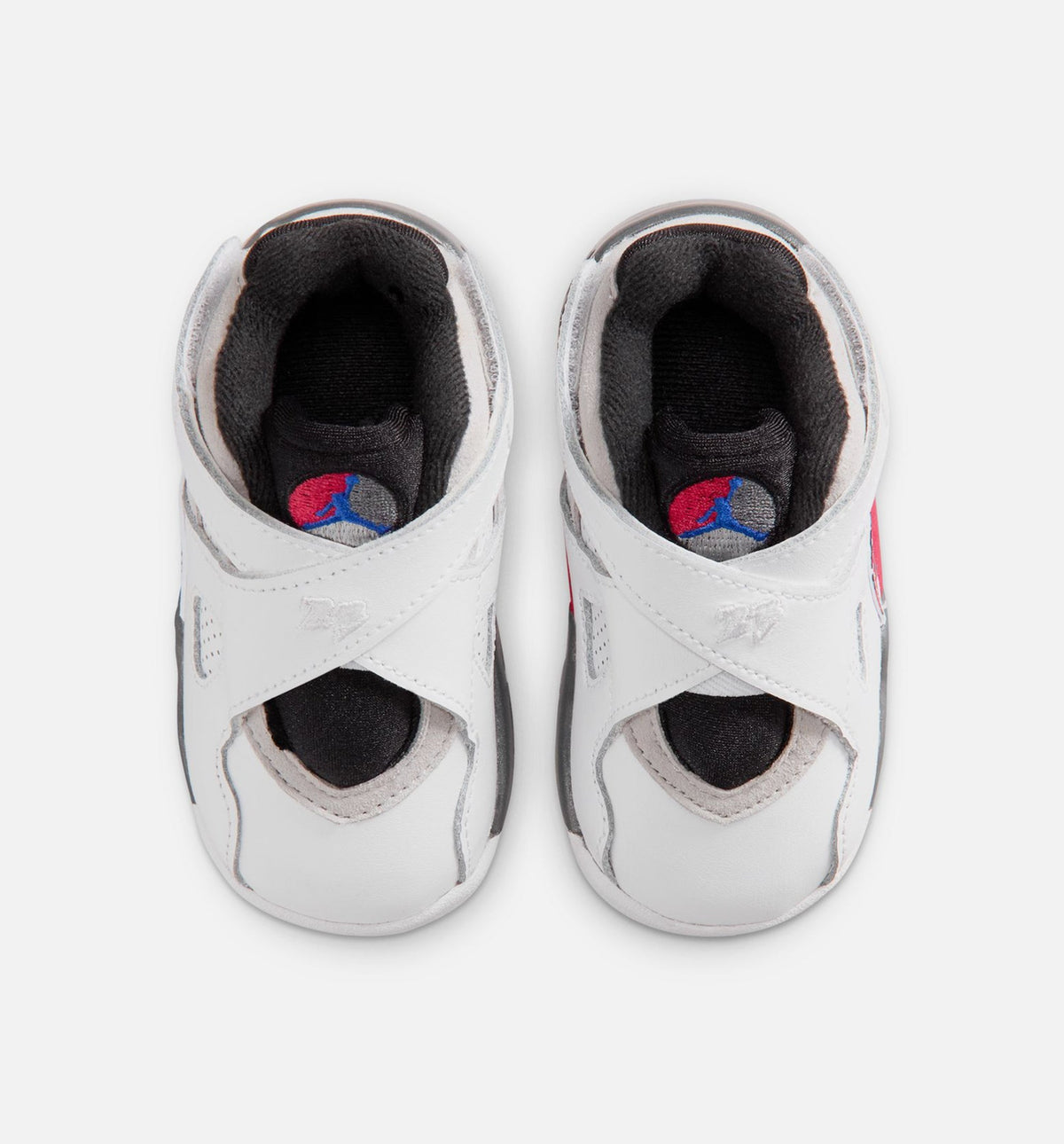 Air Jordan 8 Retro White and True Red Infant/Toddler Lifestyle Shoe