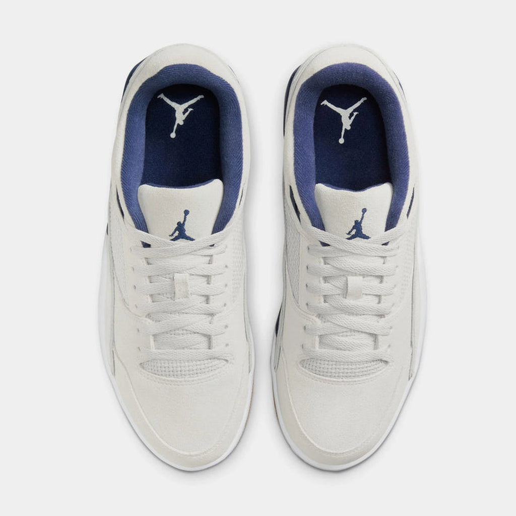 Flight Court Mens Basketball Shoes (Neutral GreyMidnight NavyWhite)