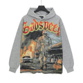 Godspeed Gray Racing Graphic Pullover Hoodie