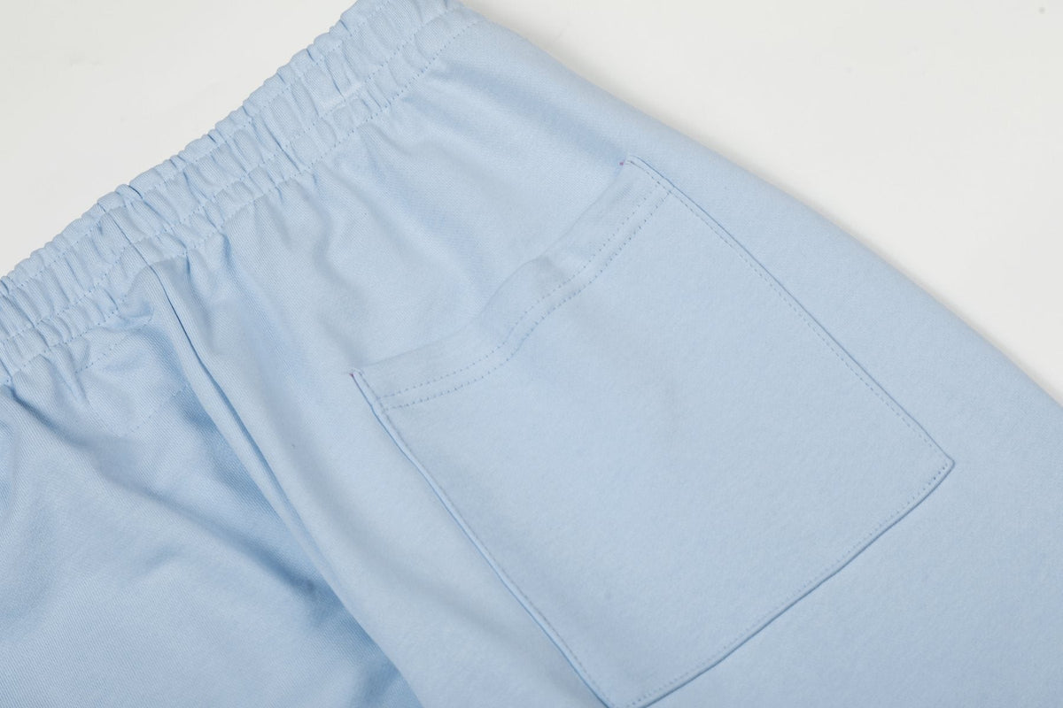 Sp5der Light Blue Spiderweb Hoodie & Sweatpants Matching Set