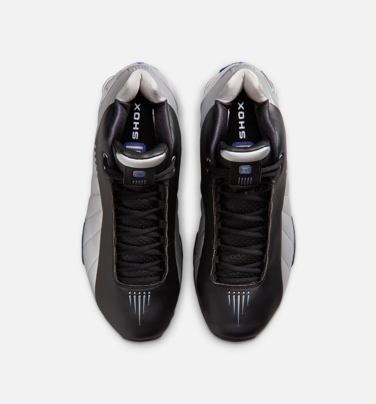 Shox BB4 OG Men's Sneakers - Black/Metallic Silver/Lapis