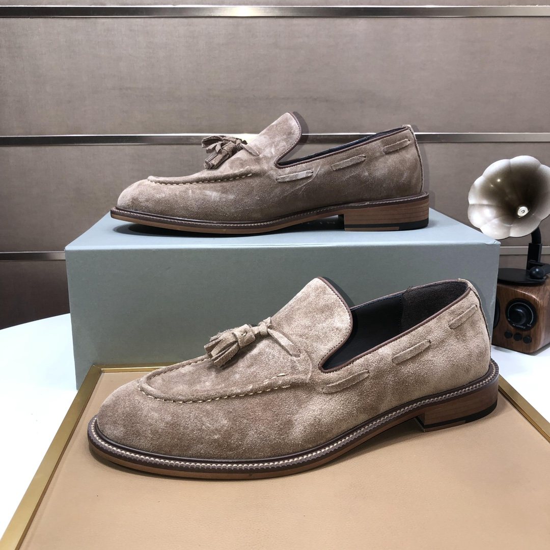 Brunello Cucinelli Men's Tassel Loafers - Rubber Sole
